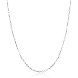 Certified 18K Gold 5ct Natural Diamond E-VVS Rose-Cut Round Tennis Chain White Necklace