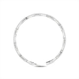 Certified 2.3ct Natural Diamond F-VS 14K Gold Designer Wedding Oval Link White Bracelet
